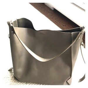 ALLSAINTS Paradise North/South Leather Tote
